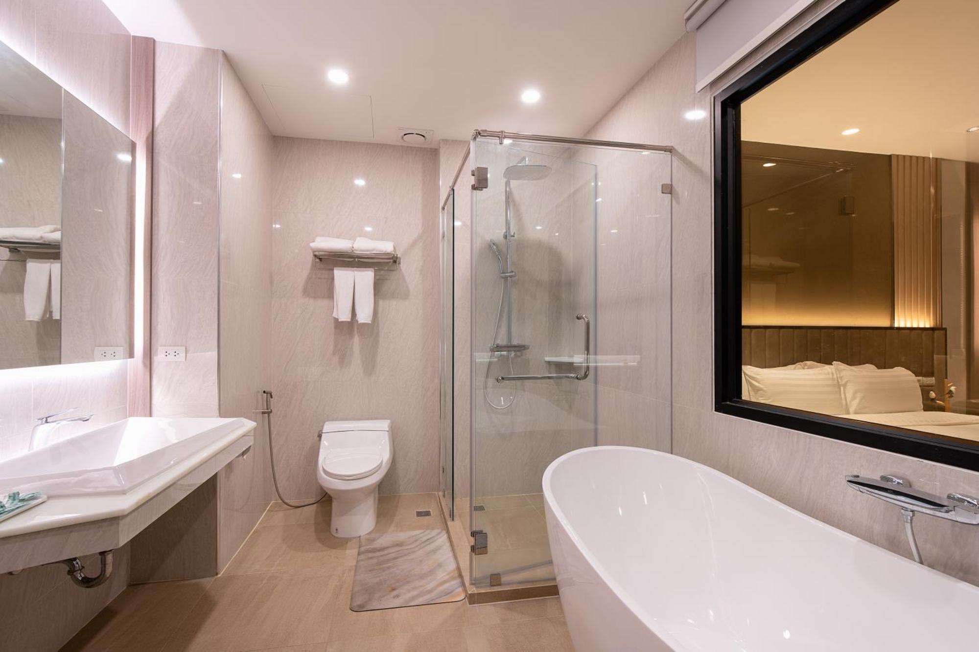 Crystal Srivaree Suvarnabhumi Hotel Ban Khlong Bang Krathiam Zimmer foto